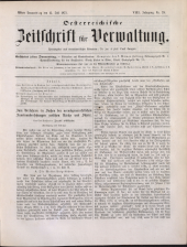 Österreichische Zeitschrift für Verwaltung