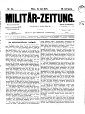 Militär-Zeitung
