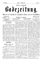 Österreichische Badezeitung