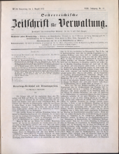 Österreichische Zeitschrift für Verwaltung