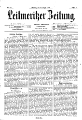 Leitmeritzer Zeitung