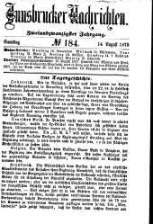 Innsbrucker Nachrichten