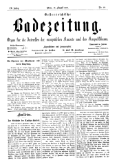 Österreichische Badezeitung