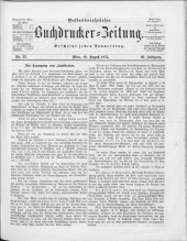 Buchdrucker-Zeitung