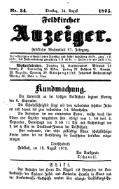 Feldkircher Anzeiger