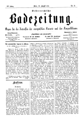 Österreichische Badezeitung