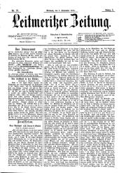 Leitmeritzer Zeitung