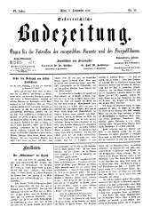 Österreichische Badezeitung