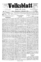 Volksblatt für Stadt und Land