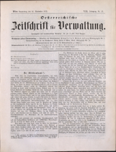 Österreichische Zeitschrift für Verwaltung