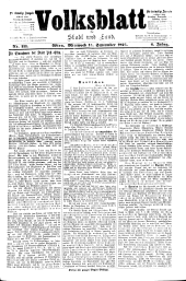 Volksblatt für Stadt und Land