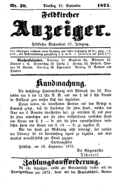 Feldkircher Anzeiger