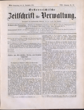 Österreichische Zeitschrift für Verwaltung