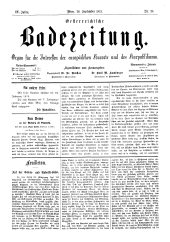 Österreichische Badezeitung