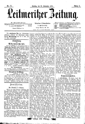 Leitmeritzer Zeitung