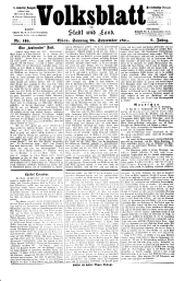 Volksblatt für Stadt und Land