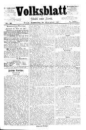 Volksblatt für Stadt und Land