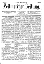 Leitmeritzer Zeitung