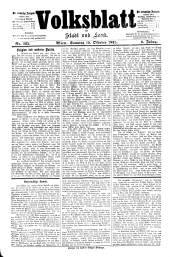 Volksblatt für Stadt und Land