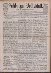 Salzburger Volksblatt: unabh. Tageszeitung f. Stadt u. Land Salzburg