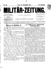 Militär-Zeitung