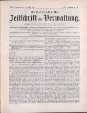 Österreichische Zeitschrift für Verwaltung