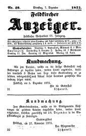 Feldkircher Anzeiger