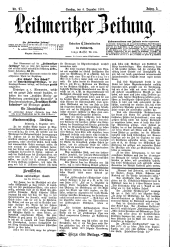 Leitmeritzer Zeitung