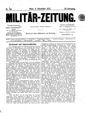 Militär-Zeitung