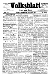 Volksblatt für Stadt und Land