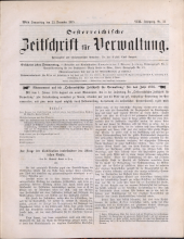 Österreichische Zeitschrift für Verwaltung