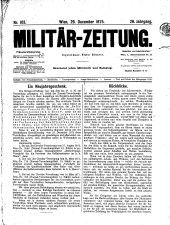 Militär-Zeitung