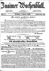 Znaimer Wochenblatt