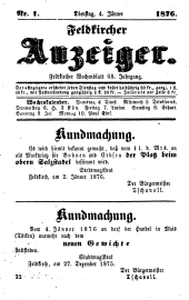 Feldkircher Anzeiger