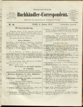 Oesterreichische Buchhändler-Correspondenz