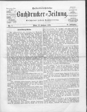 Buchdrucker-Zeitung