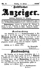 Feldkircher Anzeiger