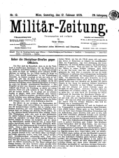 Militär-Zeitung