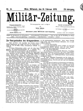 Militär-Zeitung