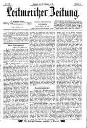 Leitmeritzer Zeitung