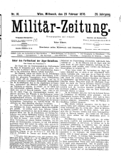 Militär-Zeitung