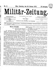 Militär-Zeitung