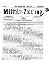 Militär-Zeitung