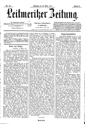 Leitmeritzer Zeitung