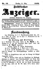 Feldkircher Anzeiger