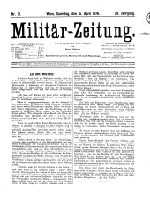 Militär-Zeitung