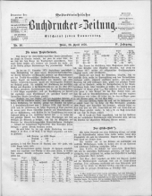 Buchdrucker-Zeitung