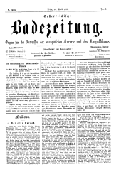 Österreichische Badezeitung