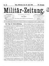 Militär-Zeitung