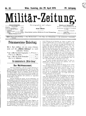 Militär-Zeitung